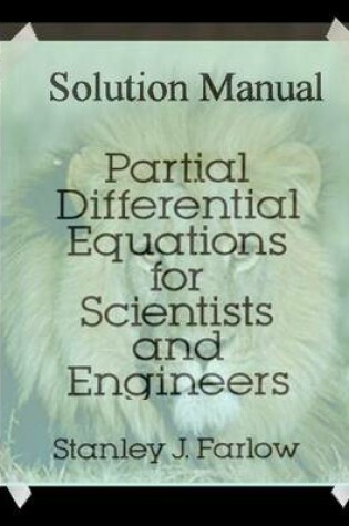 Cover of Solution Manual