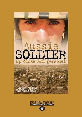 Book cover for Aussie Soldier Up Close and Personal