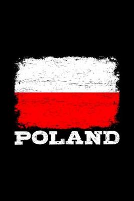 Book cover for POLISH FLAG POLAND Retro Vintage Gift Polska