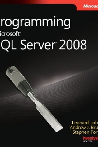 Cover of Programming Microsoft SQL Server 2008