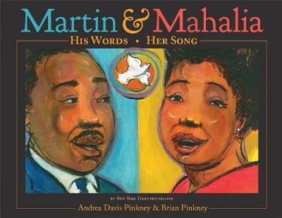 Book cover for Martin and Mahalia: His Words, Her Song