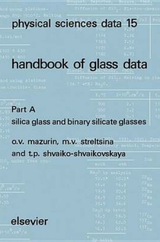 Cover of Silica Glass and Binary Silicate Glasses