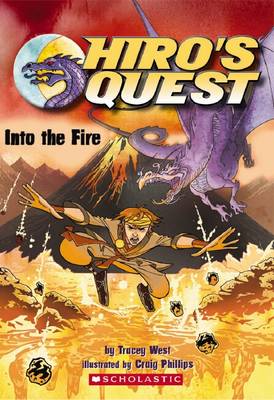 Book cover for Hiros Quest: #2 Into the Fire