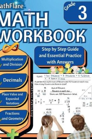Cover of MathFlare - Math Workbook 3rd Grade