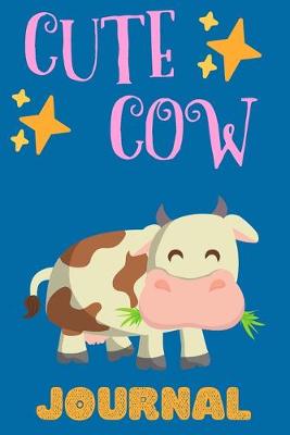 Book cover for Cute Cow Journal