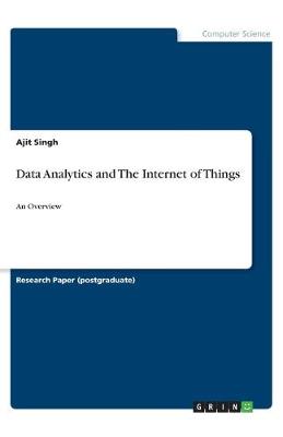 Book cover for Data Analytics and The Internet of Things