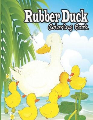 Book cover for Rubber Duck Coloring Book