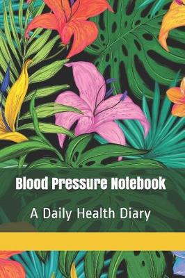 Book cover for Blood Pressure Notebook