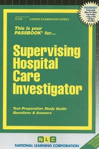 Cover of Supervising Hospital Care Investigator