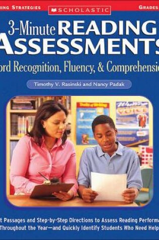 Cover of 3-Minute Reading Assessments Prehension