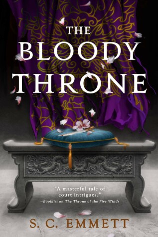 Book cover for The Bloody Throne
