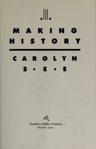 Book cover for Making History