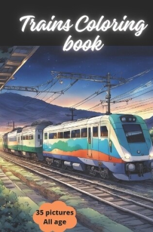 Cover of Train Coloring Book vol 3