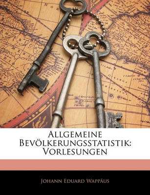 Book cover for Allgemeine Bevolkerungsstatistik