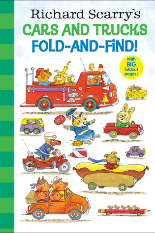 Cover of Richard Scarry's Cars and Trucks Fold-and-Find!
