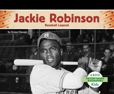 Book cover for Jackie Robinson: Baseball Legend
