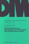 Book cover for Gesamtwirtschaftliche Und Regionale Effekte Von Bau Und Betrieb Eines Halbleiterwerkes in Dresden