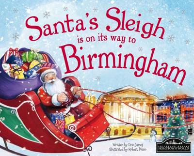 Book cover for Santa's Sleigh is on its Way to Birmingham