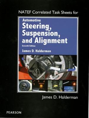 Book cover for NATEF Correlated Task Sheets for Automotive Steering, Suspension & Alignment