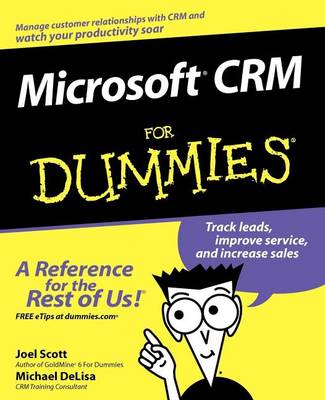 Book cover for Microsoft Crm for Dummies