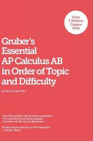 Cover of Gruber's Essential AP Calculus AB