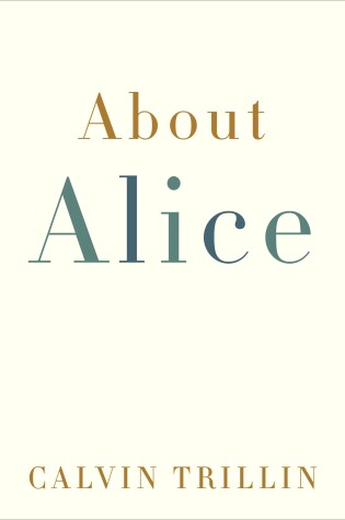 Cover of About Alice