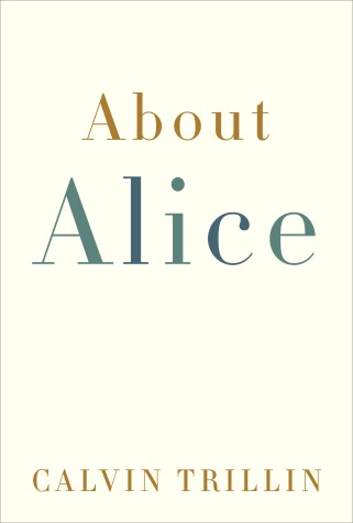 Book cover for About Alice