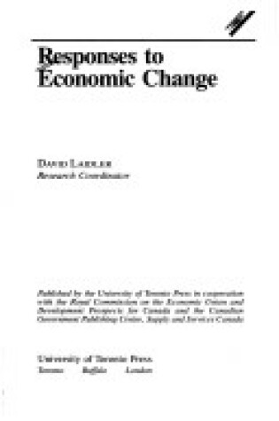 Cover of Responses to Economic Change