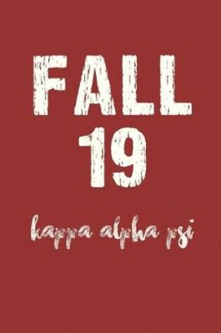 Cover of Fall 19 Kappa Alpha Psi