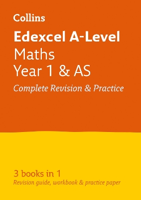 Book cover for Edexcel Maths A level Year 1 (And AS) All-in-One Complete Revision and Practice