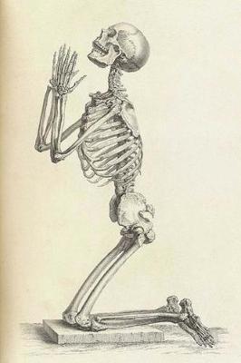Book cover for Skeleton Praying Journal