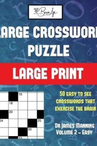 Cover of Large Crossword Puzzle (Vol 2 - easy)