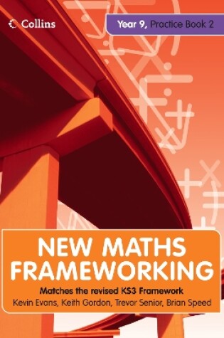 Cover of New Maths Frameworking - Year 9 Practice Book 2 (Levels 5-7)