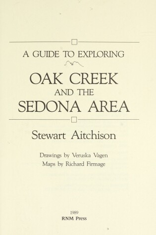 Cover of A Guide to Exploring Oak Creek and the Sedona Area