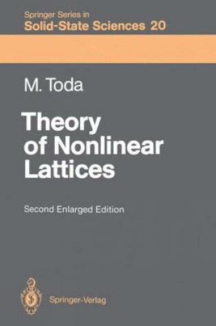 Cover of Theory of Nonlinear Lattices