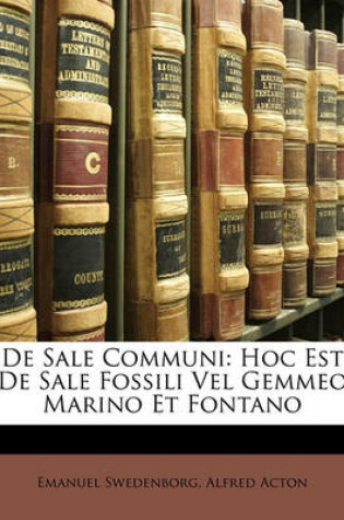 Cover of de Sale Communi