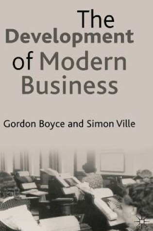 Cover of The Development of Modern Business