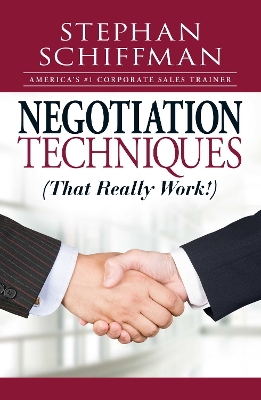 Book cover for Negotiation Techniques (That Really Work!)