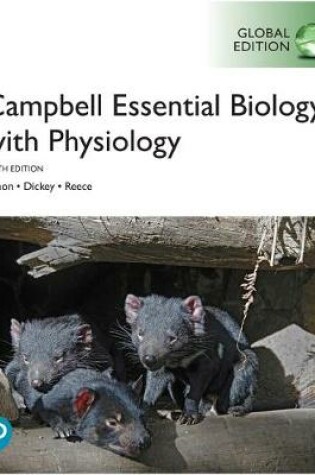 Cover of Campbell Essential Biology (with Physiology chapters) plus Pearson Modified Mastering Biology with Pearson eText, Global Edition