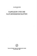 Book cover for Napoleon Und Die Naturwissenschaften