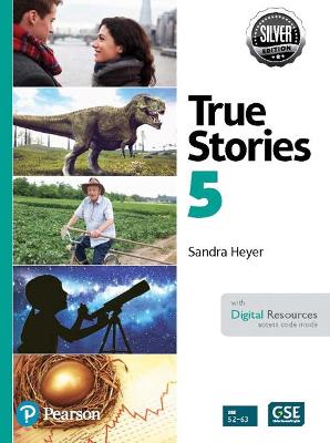 Book cover for Beyond True Stories Level 5 Student Book with Essential Online Resources, Silver Edition
