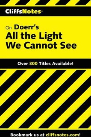 Cover of Cliffsnotes on Doerr's All the Light We Cannot See
