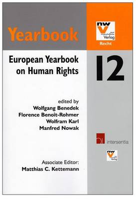 Cover of European Yearbook on Human Rights 12