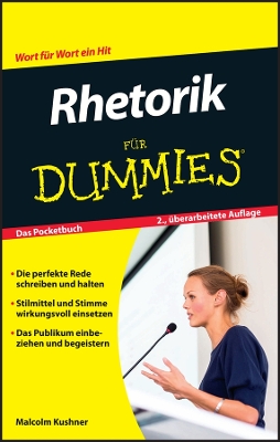 Book cover for Rhetorik fur Dummies Das Pocketbuch 2e