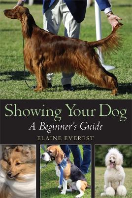 Book cover for Showing Your Dog