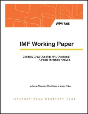 Book cover for Can Italy Grow Out of Its Npl Overhang? a Panel Threshold Analysis