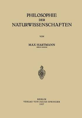 Book cover for Philosophie der Naturwissenschaften