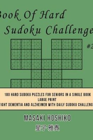 Cover of Book Of Hard Sudoku Challenges #21