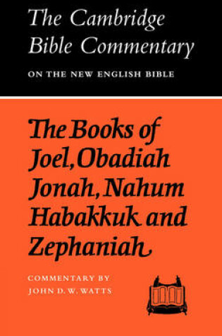 Cover of The Books of Joel, Obadiah, Jonah, Nahum, Habakkuk and Zephaniah