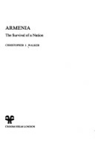 Cover of Armenia